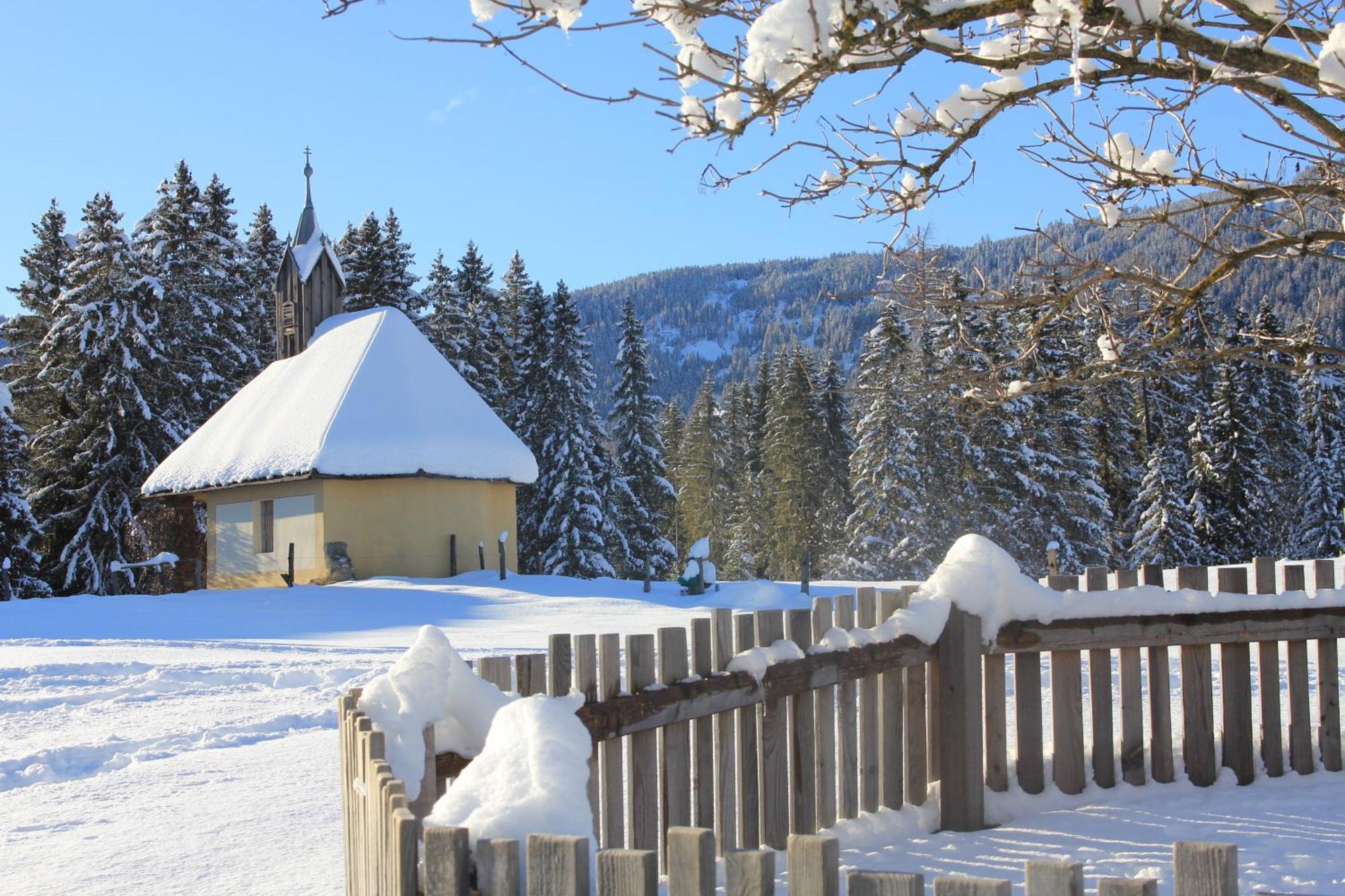 Villa Urlaub Am Bio-Bauernhof Liebchen Zeutschach Exterior foto